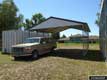 27' W x 9' H x 25' L carport